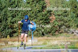 05.09.2024, Font-Romeu, France (FRA): Martin Ponsiluoma (SWE) - Biathlon summer training, Font-Romeu (FRA). www.nordicfocus.com. © Authamayou/NordicFocus. Every downloaded picture is fee-liable.