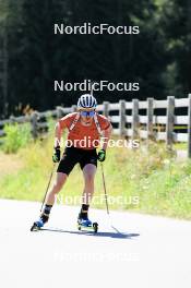 06.08.2024, Lenzerheide, Switzerland (SUI): Sebastian Stalder (SUI) - Biathlon summer training, Lenzerheide (SUI). www.nordicfocus.com. © Manzoni/NordicFocus. Every downloaded picture is fee-liable.