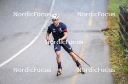 26.08.2024, Martell, Italy (ITA): Didier Bionaz (ITA) - Biathlon summer training, Martell (ITA). www.nordicfocus.com. © Vanzetta/NordicFocus. Every downloaded picture is fee-liable.