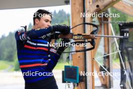 03.07.2024, Premanon, France (FRA): Eric Perrot (FRA) - Biathlon summer training, Premanon (FRA). www.nordicfocus.com. © Manzoni/NordicFocus. Every downloaded picture is fee-liable.