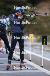 13.10.2024, Ramsau am Dachstein, Austria (AUT): Silvano Demarmels (SUI) - Biathlon summer training, Ramsau am Dachstein (AUT). www.nordicfocus.com. © Manzoni/NordicFocus. Every downloaded picture is fee-liable.