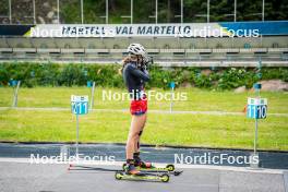 17.07.2024, Martell, Italy (ITA): Michela Carrara (ITA) - Biathlon summer training, Martell (ITA). www.nordicfocus.com. © Barbieri/NordicFocus. Every downloaded picture is fee-liable.