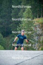 28.08.2024, Bessans, France (FRA): Emilien Jacquelin (FRA) - Biathlon summer training, Bessans (FRA). www.nordicfocus.com. © Authamayou/NordicFocus. Every downloaded picture is fee-liable.