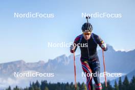 22.10.2024, Lavaze, Italy (ITA): Vetle Sjaastad Christiansen (NOR) - Biathlon summer training, Lavaze (ITA). www.nordicfocus.com. © Vanzetta/NordicFocus. Every downloaded picture is fee-liable.