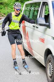 27.06.2024, Juf, Switzerland (SUI): Sebastian Stalder (SUI) - Biathlon summer training, Juf (SUI). www.nordicfocus.com. © Manzoni/NordicFocus. Every downloaded picture is fee-liable.