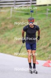 05.09.2024, Lenzerheide, Switzerland (SUI): Ruslan Tkalenko (UKR) - Biathlon summer training, Lenzerheide (SUI). www.nordicfocus.com. © Manzoni/NordicFocus. Every downloaded picture is fee-liable.