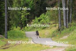 12.06.2024, Premanon, France (FRA): Justine Braisaz-Bouchet (FRA) - Biathlon summer training, Premanon (FRA). www.nordicfocus.com. © Manzoni/NordicFocus. Every downloaded picture is fee-liable.