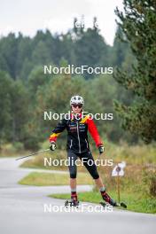 20.09.2024, Font-Romeu, France (FRA): Eve Bouvard (BEL) - Biathlon summer training, Font-Romeu (FRA). www.nordicfocus.com. © Authamayou/NordicFocus. Every downloaded picture is fee-liable.