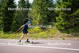 06.06.2024, Lavaze, Italy (ITA): Martin Ponsiluoma (SWE) - Biathlon summer training, Lavaze (ITA). www.nordicfocus.com. © Barbieri/NordicFocus. Every downloaded picture is fee-liable.