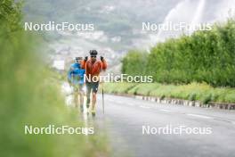 26.08.2024, Martell, Italy (ITA): Patrick Braunhofer (ITA) - Biathlon summer training, Martell (ITA). www.nordicfocus.com. © Vanzetta/NordicFocus. Every downloaded picture is fee-liable.