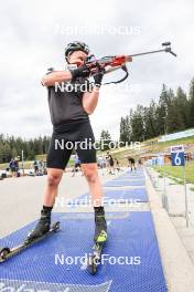 05.09.2024, Lenzerheide, Switzerland (SUI): Johannes Dale-Skjevdal (NOR) - Biathlon summer training, Lenzerheide (SUI). www.nordicfocus.com. © Manzoni/NordicFocus. Every downloaded picture is fee-liable.