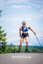 28.06.2024, Lavaze, Italy (ITA): Juni Arnekleiv (NOR) - Biathlon summer training, Lavaze (ITA). www.nordicfocus.com. © Barbieri/NordicFocus. Every downloaded picture is fee-liable.