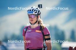 31.07.2024, Lavaze, Italy (ITA): Anna Andexer (AUT) - Biathlon summer training, Lavaze (ITA). www.nordicfocus.com. © Barbieri/NordicFocus. Every downloaded picture is fee-liable.