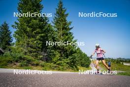 31.07.2024, Lavaze, Italy (ITA): Tamara Steiner (AUT) - Biathlon summer training, Lavaze (ITA). www.nordicfocus.com. © Barbieri/NordicFocus. Every downloaded picture is fee-liable.