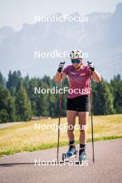 31.07.2024, Lavaze, Italy (ITA): Lisa Osl (AUT) - Biathlon summer training, Lavaze (ITA). www.nordicfocus.com. © Barbieri/NordicFocus. Every downloaded picture is fee-liable.