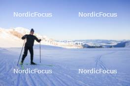 12.10.2024, Ramsau am Dachstein, Austria (AUT): Lou Jeanmonnot (FRA) - Biathlon summer training, Dachsteinglacier, Ramsau am Dachstein (AUT). www.nordicfocus.com. © Manzoni/NordicFocus. Every downloaded picture is fee-liable.