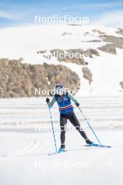 18.06.2024, Tignes, France (FRA): Sophie Chauveau (FRA) - Biathlon summer training, Tignes (FRA). www.nordicfocus.com. © Authamayou/NordicFocus. Every downloaded picture is fee-liable.