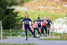 15.09.2024, Lenzerheide, Switzerland (SUI): Justine Braisaz-Bouchet (FRA) - Sommer Nordic Event 2024, Sommer Biathlon Cup, Lenzerheide (SUI). www.nordicfocus.com. © Manzoni/NordicFocus. Every downloaded picture is fee-liable.