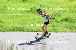 06.08.2024, Lenzerheide, Switzerland (SUI): Lea Meier (SUI) - Biathlon summer training, Lenzerheide (SUI). www.nordicfocus.com. © Manzoni/NordicFocus. Every downloaded picture is fee-liable.