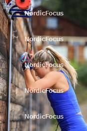 05.09.2024, Lenzerheide, Switzerland (SUI): Ingrid Landmark Tandrevold (NOR) - Biathlon summer training, Lenzerheide (SUI). www.nordicfocus.com. © Manzoni/NordicFocus. Every downloaded picture is fee-liable.