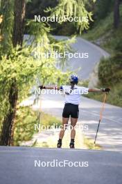 27.08.2024, Martell, Italy (ITA): Wierer Dorothea (ITA) - Biathlon summer training, Martell (ITA). www.nordicfocus.com. © Vanzetta/NordicFocus. Every downloaded picture is fee-liable.