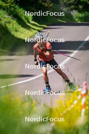 27.06.2024, Lavaze, Italy (ITA): Juni Arnekleiv (NOR) - Biathlon summer training, Lavaze (ITA). www.nordicfocus.com. © Barbieri/NordicFocus. Every downloaded picture is fee-liable.