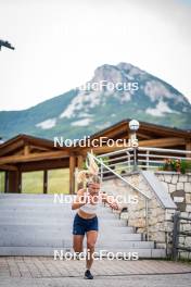 04.08.2024, Lavaze, Italy (ITA): Anna Gandler (AUT) - Biathlon summer training, Lavaze (ITA). www.nordicfocus.com. © Barbieri/NordicFocus. Every downloaded picture is fee-liable.