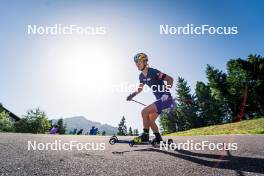 31.07.2024, Lavaze, Italy (ITA): Anna Gandler (AUT) - Biathlon summer training, Lavaze (ITA). www.nordicfocus.com. © Barbieri/NordicFocus. Every downloaded picture is fee-liable.