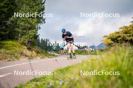 06.06.2024, Lavaze, Italy (ITA): Martin Ponsiluoma (SWE) - Biathlon summer training, Lavaze (ITA). www.nordicfocus.com. © Barbieri/NordicFocus. Every downloaded picture is fee-liable.