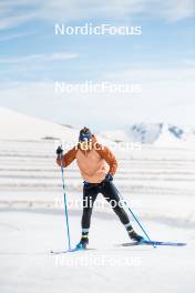 18.06.2024, Tignes, France (FRA): Gilonne Guigonnat (FRA) - Biathlon summer training, Tignes (FRA). www.nordicfocus.com. © Authamayou/NordicFocus. Every downloaded picture is fee-liable.