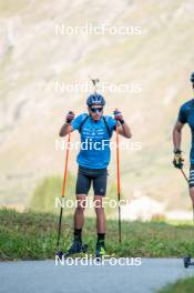 28.08.2024, Bessans, France (FRA): Quentin Fillon-Maillet (FRA) - Biathlon summer training, Bessans (FRA). www.nordicfocus.com. © Authamayou/NordicFocus. Every downloaded picture is fee-liable.