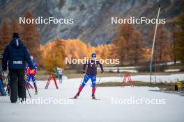 09.11.2024, Bessans, France (FRA): Chloé Chevalier (FRA) - Biathlon summer training, Bessans (FRA). www.nordicfocus.com. © Authamayou/NordicFocus. Every downloaded picture is fee-liable.