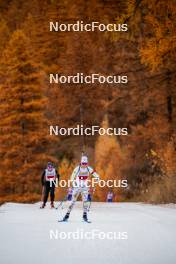 07.11.2024, Bessans, France (FRA): Antonin Guigonnat (FRA) - Biathlon summer training, Bessans (FRA). www.nordicfocus.com. © Authamayou/NordicFocus. Every downloaded picture is fee-liable.