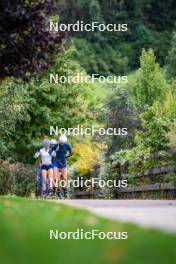 30.09.2024, Lavaze, Italy (ITA): Hannah Auchentaller (ITA) - Biathlon summer training, Lavaze (ITA). www.nordicfocus.com. © Barbieri/NordicFocus. Every downloaded picture is fee-liable.