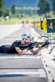 29.08.2024, Bessans, France (FRA): Eric Perrot - Biathlon summer training, Bessans (FRA). www.nordicfocus.com. © Authamayou/NordicFocus. Every downloaded picture is fee-liable.