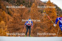 09.11.2024, Bessans, France (FRA): Justine Braisaz-Bouchet (FRA) - Biathlon summer training, Bessans (FRA). www.nordicfocus.com. © Authamayou/NordicFocus. Every downloaded picture is fee-liable.