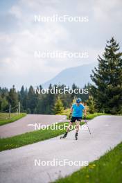 06.06.2024, Lavaze, Italy (ITA): Emil Nykvist (SWE) - Biathlon summer training, Lavaze (ITA). www.nordicfocus.com. © Barbieri/NordicFocus. Every downloaded picture is fee-liable.