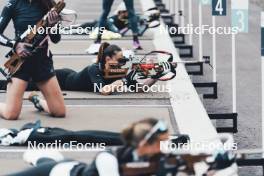 19.05.2024, Forni Avoltri, Italy (ITA): Lisa Vittozzi (ITA) - Biathlon summer training, Forni Avoltri (ITA). www.nordicfocus.com. © Del Fabbro/NordicFocus. Every downloaded picture is fee-liable.