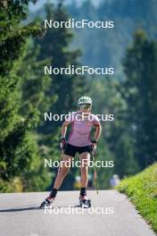 31.07.2024, Lavaze, Italy (ITA): Tamara Steiner (AUT) - Biathlon summer training, Lavaze (ITA). www.nordicfocus.com. © Barbieri/NordicFocus. Every downloaded picture is fee-liable.