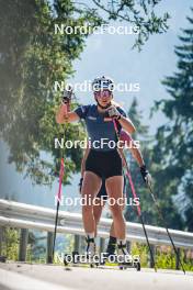 06.08.2024, Lavaze, Italy (ITA): Anna Andexer (AUT) - Biathlon summer training, Lavaze (ITA). www.nordicfocus.com. © Barbieri/NordicFocus. Every downloaded picture is fee-liable.