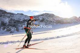 14.10.2024, Ramsau am Dachstein, Austria (AUT): Lydia Hiernickel (SUI) - Biathlon summer training, Dachsteinglacier, Ramsau am Dachstein (AUT). www.nordicfocus.com. © Manzoni/NordicFocus. Every downloaded picture is fee-liable.