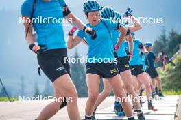 06.06.2024, Lavaze, Italy (ITA): Sara Andersson (SWE) - Biathlon summer training, Lavaze (ITA). www.nordicfocus.com. © Barbieri/NordicFocus. Every downloaded picture is fee-liable.