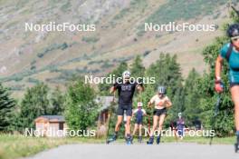 29.08.2024, Bessans, France (FRA): Eric Perrot - Biathlon summer training, Bessans (FRA). www.nordicfocus.com. © Authamayou/NordicFocus. Every downloaded picture is fee-liable.