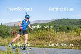 05.09.2024, Font-Romeu, France (FRA): Elvira Oeberg (SWE) - Biathlon summer training, Font-Romeu (FRA). www.nordicfocus.com. © Authamayou/NordicFocus. Every downloaded picture is fee-liable.