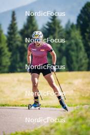 31.07.2024, Lavaze, Italy (ITA): Lisa Osl (AUT) - Biathlon summer training, Lavaze (ITA). www.nordicfocus.com. © Barbieri/NordicFocus. Every downloaded picture is fee-liable.