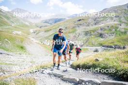 28.08.2024, Bessans, France (FRA): Quentin Fillon-Maillet (FRA) - Biathlon summer training, Bessans (FRA). www.nordicfocus.com. © Authamayou/NordicFocus. Every downloaded picture is fee-liable.