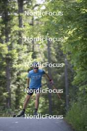 18.06.2024, Correncon-en-Vercors, France (FRA): Quentin Fillon Maillet (FRA) - Biathlon summer training, Correncon-en-Vercors (FRA). www.nordicfocus.com. © Joly/NordicFocus. Every downloaded picture is fee-liable.