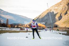 09.11.2024, Bessans, France (FRA): Lou Jeanmonnot (FRA) - Biathlon summer training, Bessans (FRA). www.nordicfocus.com. © Authamayou/NordicFocus. Every downloaded picture is fee-liable.