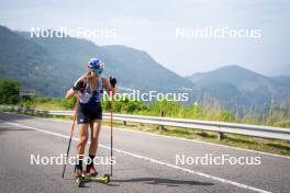 20.06.2024, Lavaze, Italy (ITA): Dorothea Wierer (ITA) - Biathlon summer training, Lavaze (ITA). www.nordicfocus.com. © Vanzetta/NordicFocus. Every downloaded picture is fee-liable.