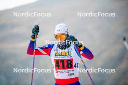 07.11.2024, Bessans, France (FRA): Theo Guiraud Poillot (FRA) - Biathlon summer training, Bessans (FRA). www.nordicfocus.com. © Authamayou/NordicFocus. Every downloaded picture is fee-liable.